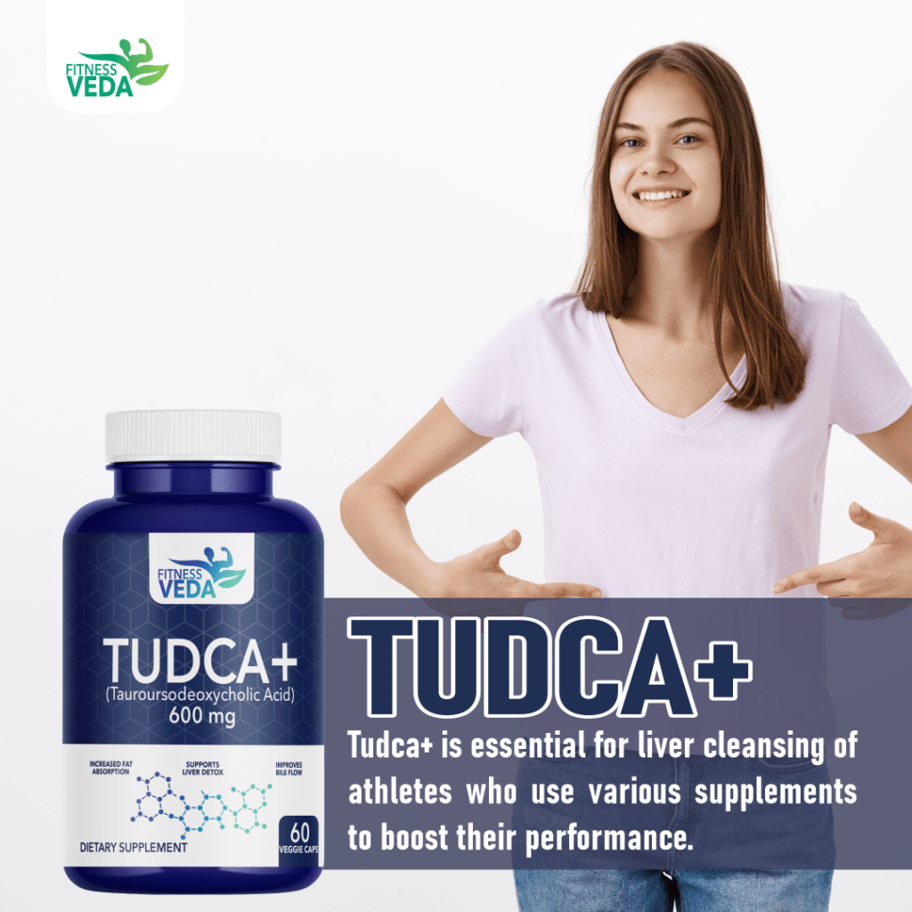 TUDCA liver support supplement for liver detox, improved bile flow, and overall wellness