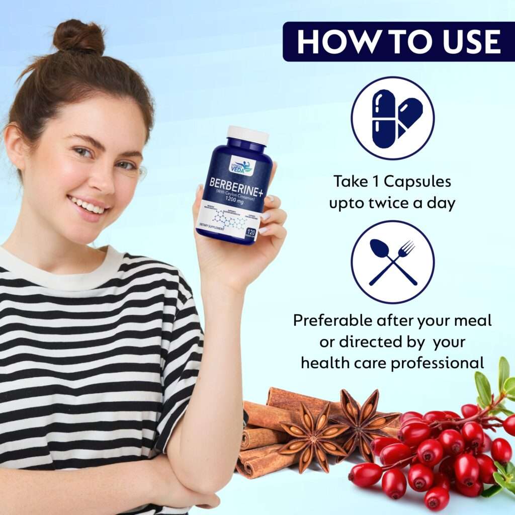 Berberine HCL capsules for healthy glucose metabolism, Berberine HCL – natural metabolic booster, Boost metabolism with Berberine HCL capsules