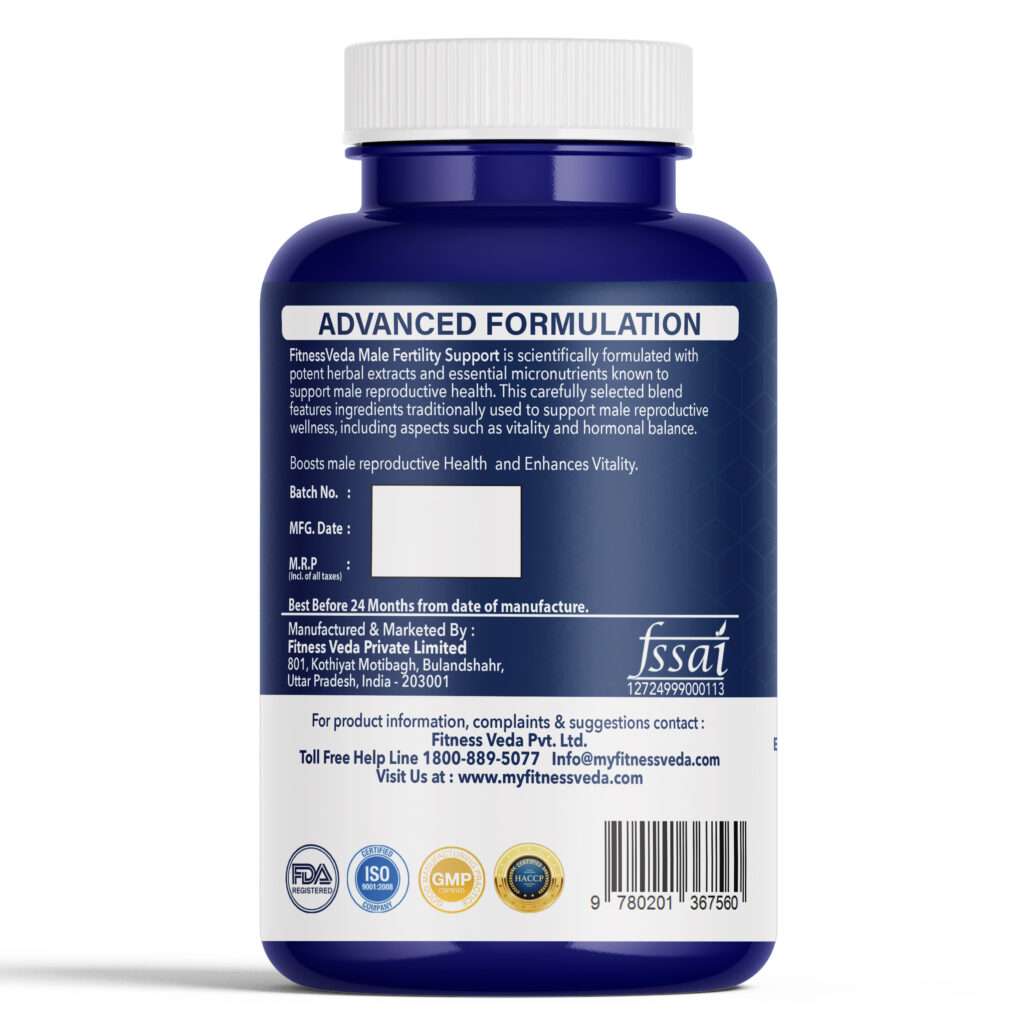FV Male Fertility Support Back