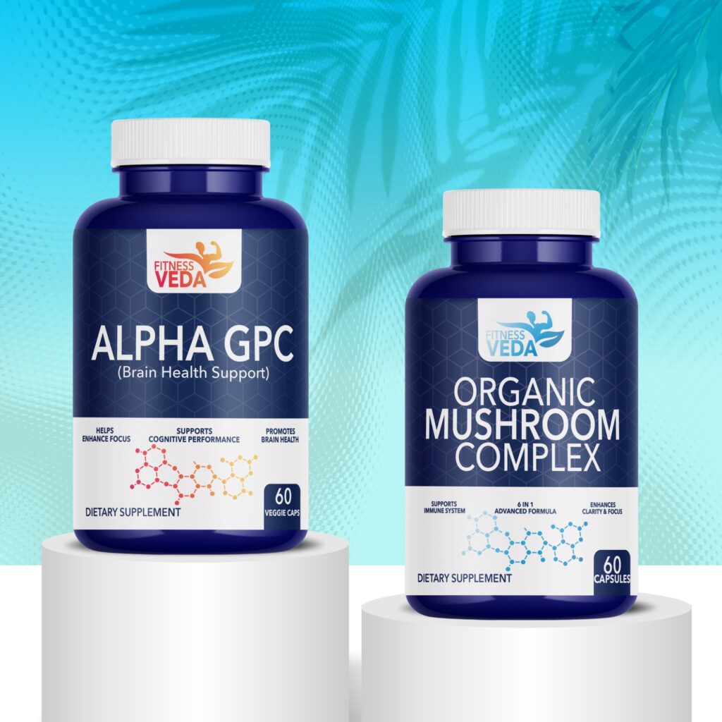 Alpha Gpc + Organic Mushroom Complex
