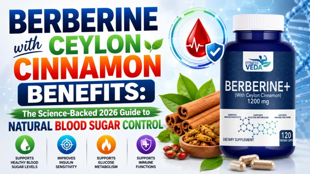 Berberine with Ceylon Cinnamon Benefits: The Science-Backed 2026 Guide to Natural Blood Sugar Control