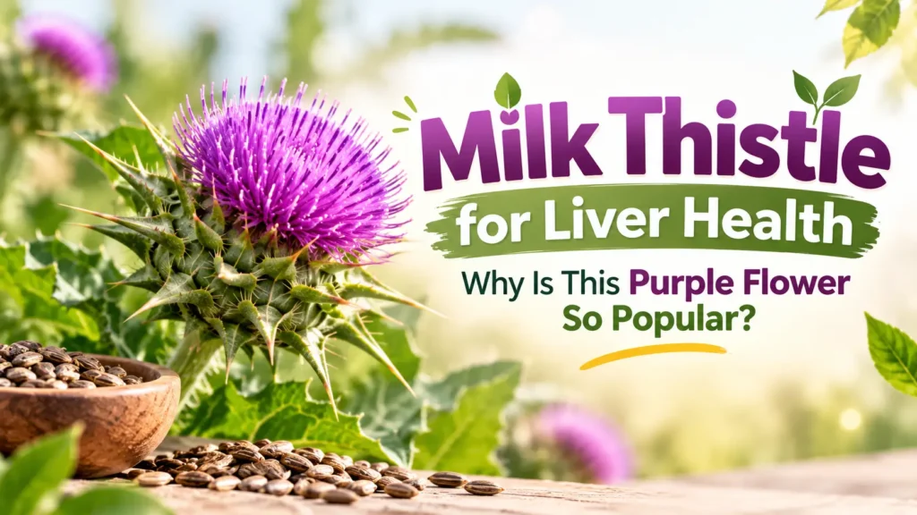 Milk Thistle for Liver Health Why Is This Purple Flower So Popular?