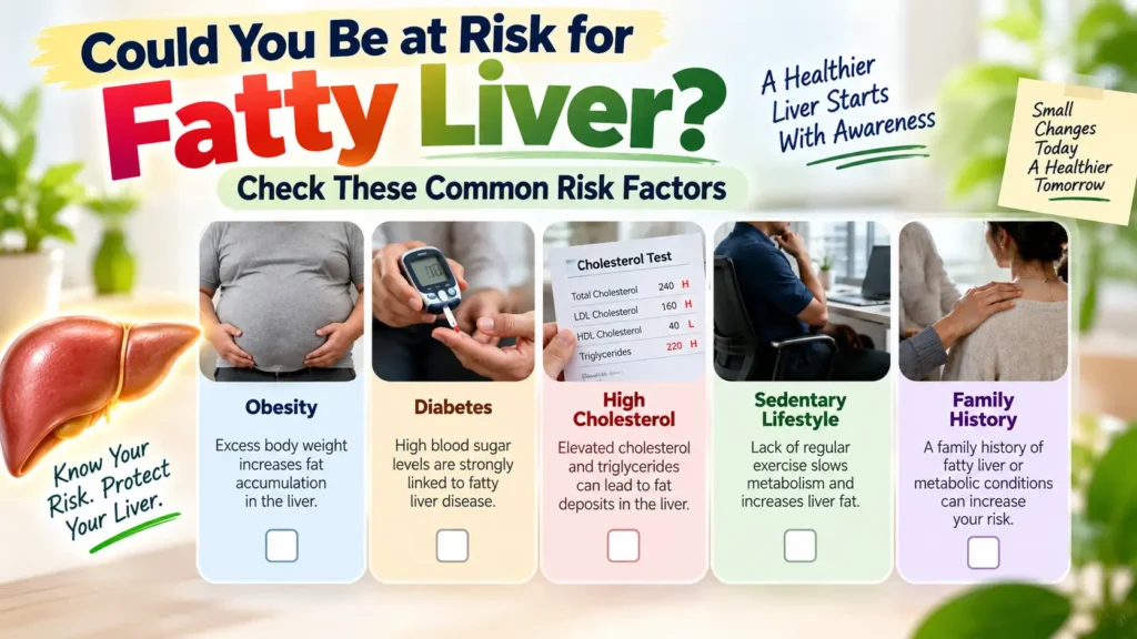 fatty liver with normal SGPT risk factors